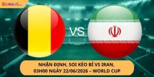 Nhận định, soi kèo Bỉ vs Iran
