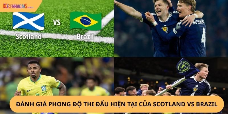 Nhận định, soi kèo Scotland vs Brazil