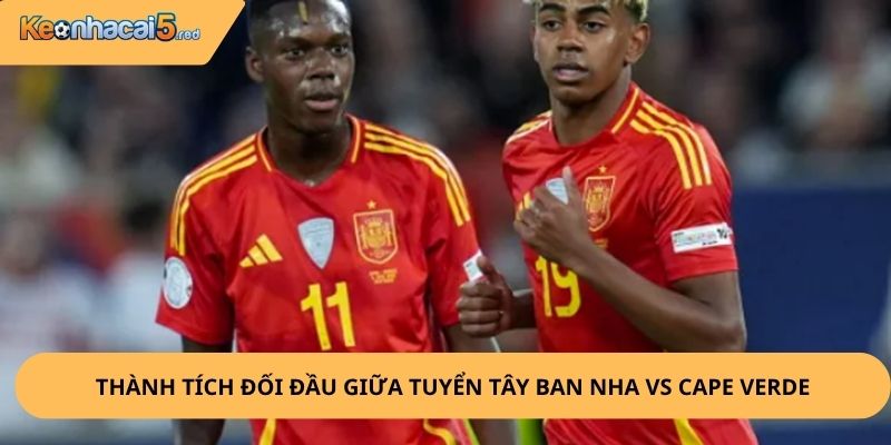 Nhân Định, Soi Kèo Tây Ban Nha vs Cape Verde