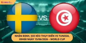 Nhận định, soi kèo Thụy Điển vs Tunisia